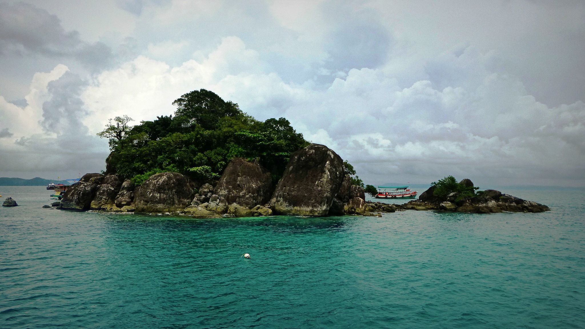 Island setting